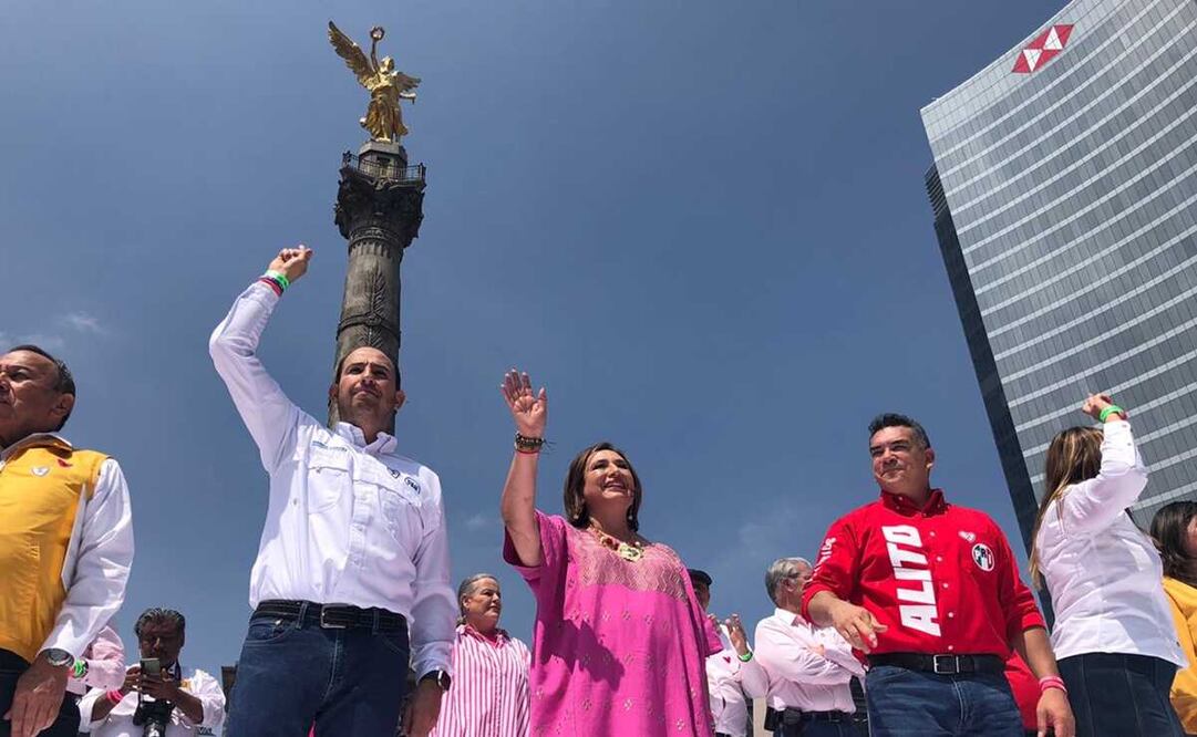 El líder nacional del PAN se dijo muy contento, porque hoy ya es posible derrotar a Morena. Foto: Diego Simón Sánchez / EL UNIVERSAL