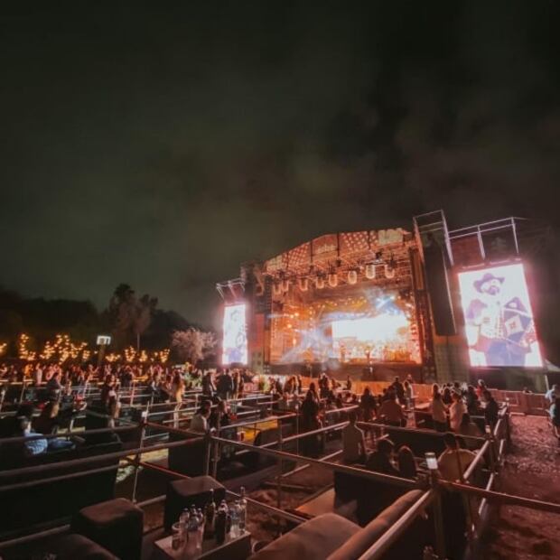 Intocable muestra cómo podrían ser los conciertos con sana distancia