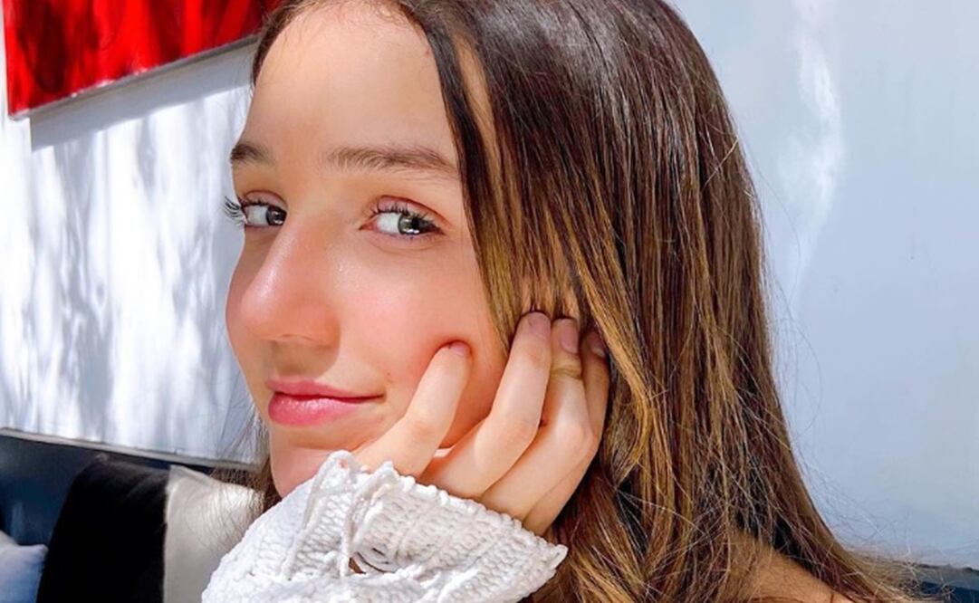 Nina Rubín, la hija de Andrea Legarreta y Erik Rubín. Foto: Instagram oficial.