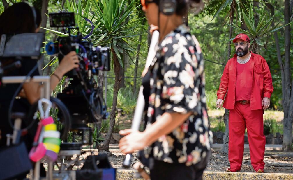 Rodando una secuencia de la serie de HBO Max. Foto: HBO MAX
