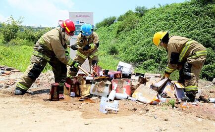SAT destruye 3 mil botellas de bebidas alcohólicas ilegales