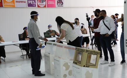 INE realiza simulacro de votación con protocolos sanitarios por Covid-19 en Sinaloa