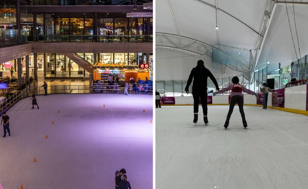 Opciones únicas para disfrutar del patinaje sobre hielo en la capital mexicana.
Foto: Captura de pantalla en Instagram