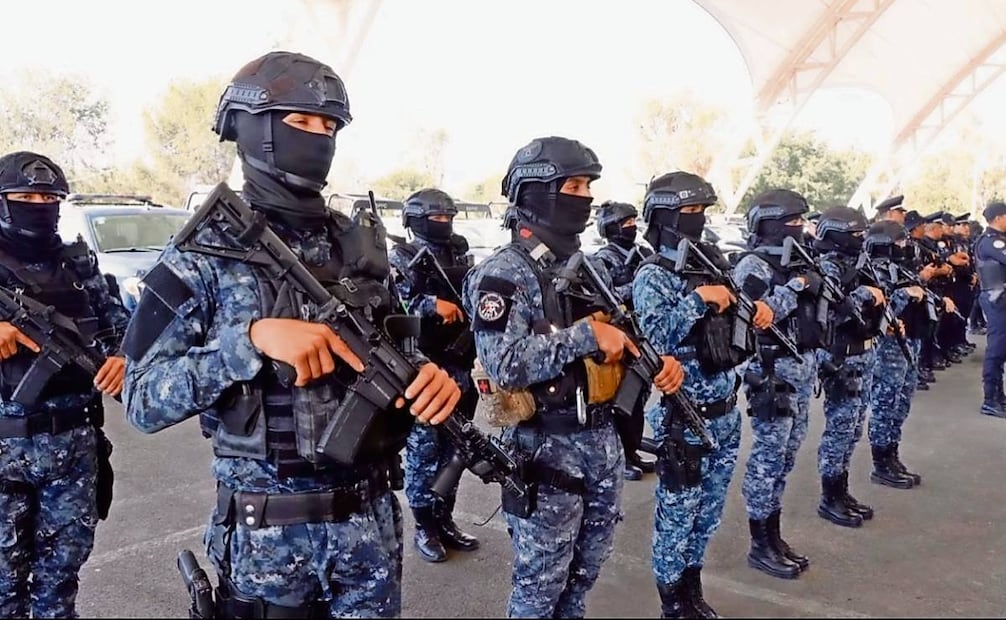 Guanajuato cuenta con elementos de seguridad y protocolos para frenar la violencia. Foto: Especial (03/01/2025)