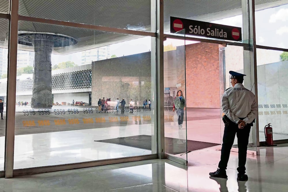 Recintos como el Museo del Templo Mayor o el Nacional de Antropología (en la imagen) reguardan piezas arqueológicas de altísimo valor cultural y económico. Cada uno de estos recintos tendrá sólo 4 elementos. Foto: de Diego Simón Sánchez. El Universal