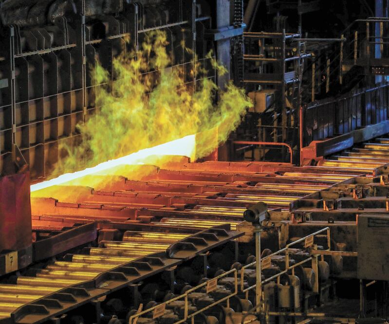 Para la AMIA, al sector siderúrgico le compete aún más la inversión que implica la regla de origen del planchón. YVES HERMAN. REUTERS