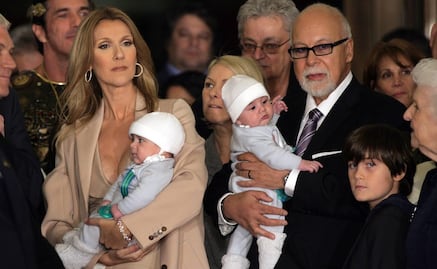 Así explicó Céline Dion a sus hijos la muerte de su padre