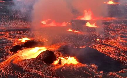 Volcán Kilauea hace erupción; reportan fuentes de lava de hasta 80 metros