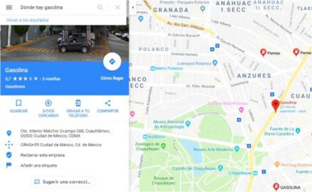 ¿Dónde hay y dónde no hay gasolina? Google Maps te orienta