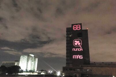 La UNAM se viste de luto por represión estudiantil