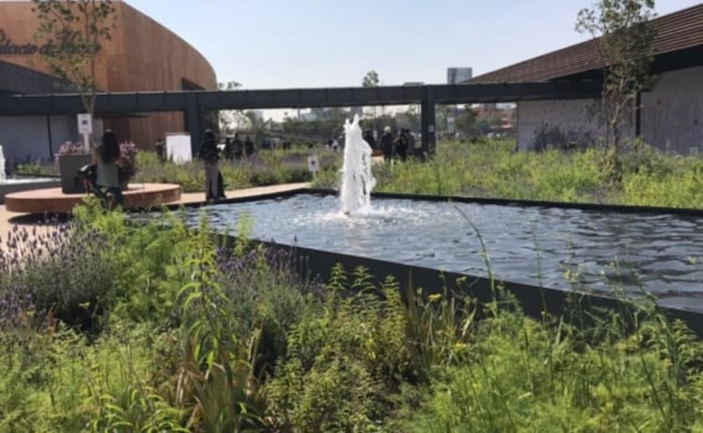 Inauguran parque en azotea de Plaza Satélite en Edomex