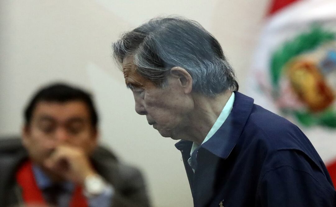 Former President of Peru Alberto Fujimori attends a trial - Photo: Mariana Bazo/REUTERS