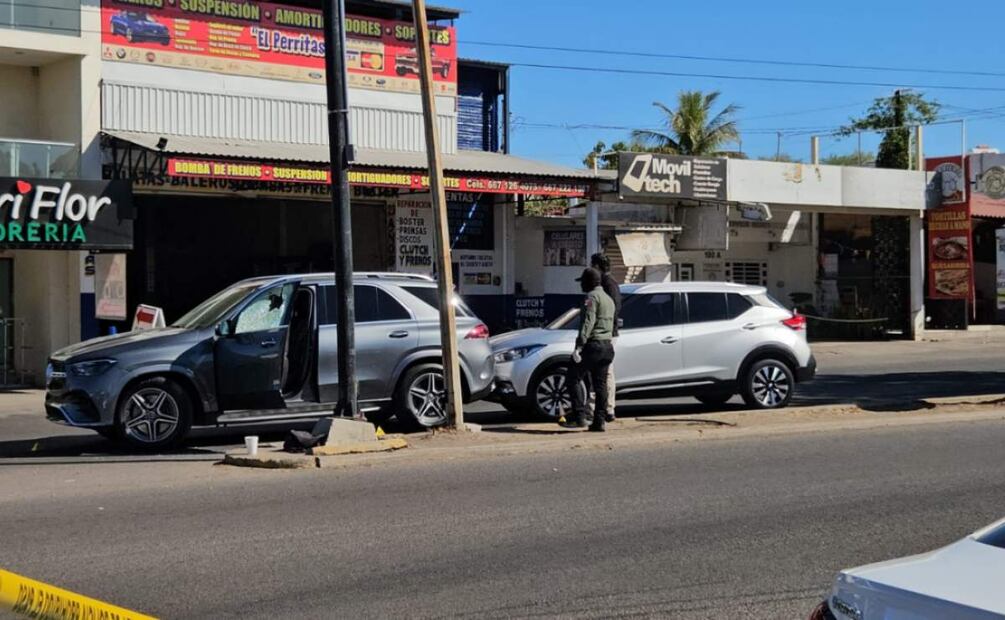 En uno de los casos, el agresor fue baleado por el conductor, quien resultó ser un escolta de seguridad (4/02/2025). Foto: Cortesía