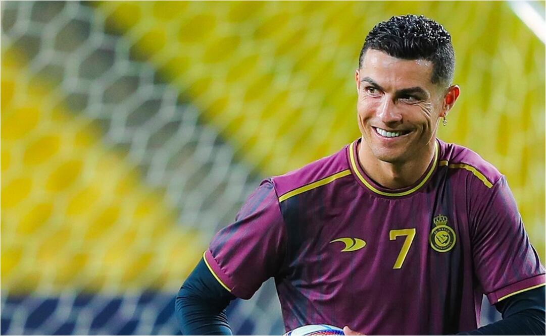 FOTO: @alnassr - Cristiano Ronaldo en un entrenamiento