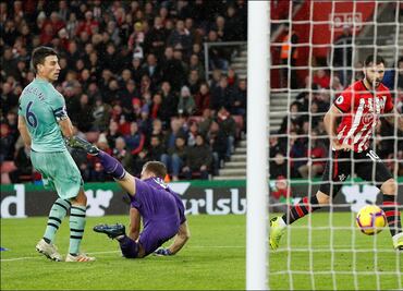 Southampton termina la racha invicta del Arsenal