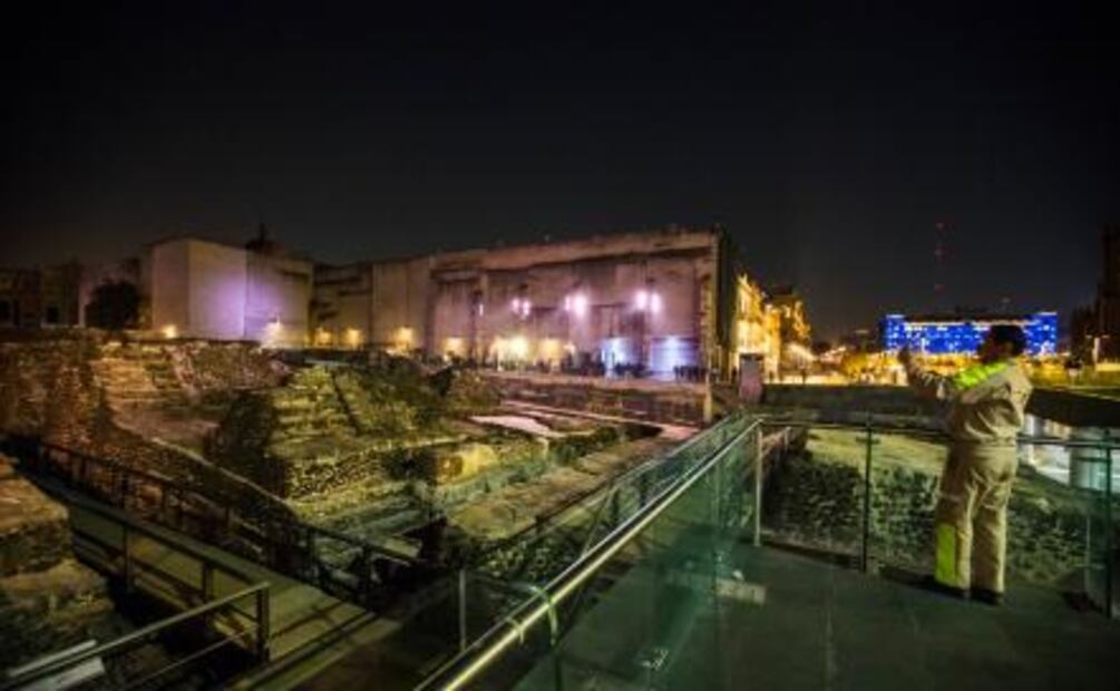 Eduardo Matos Moctezuma se descubre en el Templo Mayor