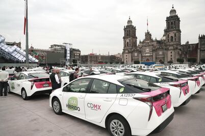 Echan a andar 200 taxis híbridos en la capital del país