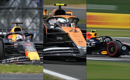 Checo Pérez remonta pero no alcanza podio; Max Verstappen gana y McLaren sorprende en el GP de Gran Bretaña