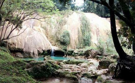 Se seca Agua Azul, uno de los atractivos de Chiapas 