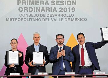 Pactan plan de desarrollo metropolitano