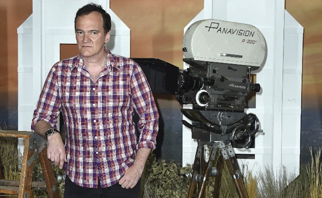 Quentin Tarantino asiste a la sesión fotográfica de "Érase una vez en Hollywood" en el Hotel Four Seasons el jueves 11 de julio de 2019 en Los Ángeles. Foto: AP/Jordan Strauss, Archivo EL UNIVERSAL. 