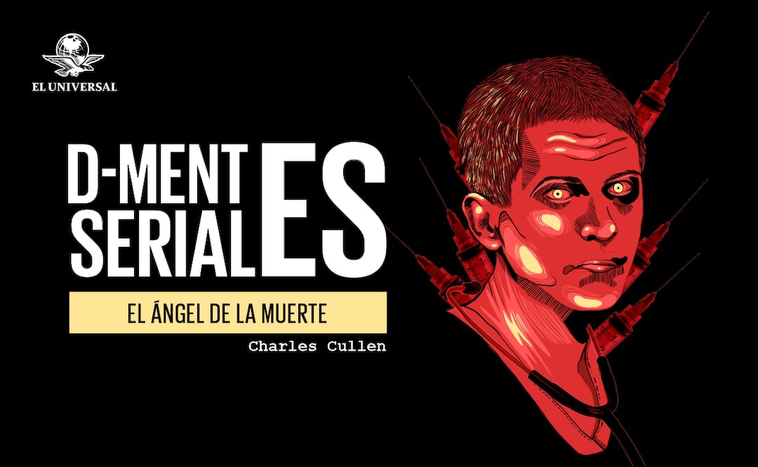 Charles Cullen comenzó su carrera de enfermería en 1987, pero pronto sus compañeros notaron un extraño comportamiento. / Ilustración: Guadalupe Manzanares Leyva/ EL UNIVERSAL.