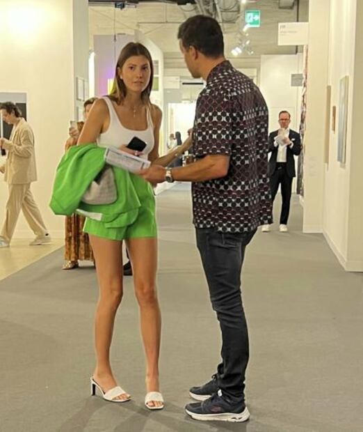 Michael Ballack inicia noviazgo con amiga de su hijo fallecido