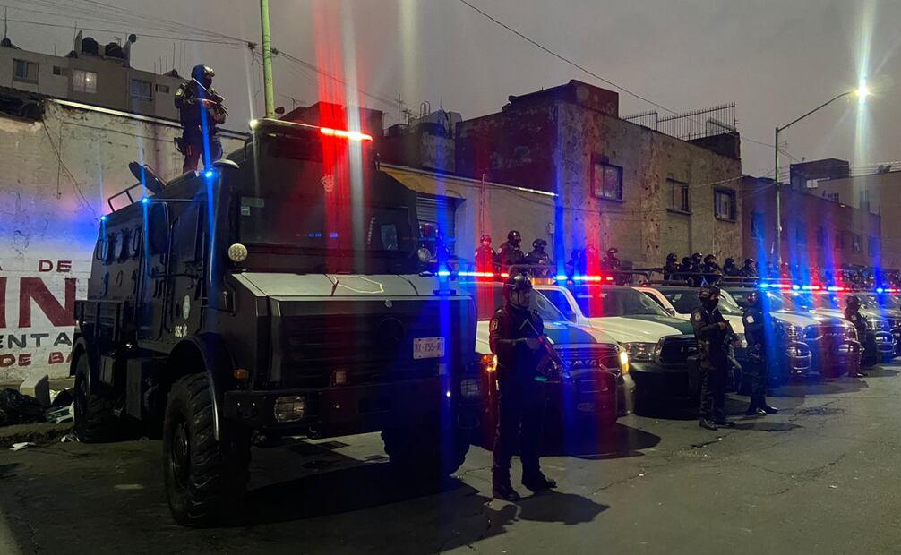 Elementos policiacos ya se encuentran resguardando la zona. (29/10/2024). Foto: Especial