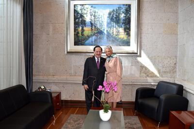 Pluralidad es indispensable para el fortalecimiento de los medios: Sánchez Cordero, tras reunión con Ealy Ortiz