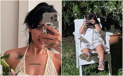 Inti ya es fan de su mamá Cazzu; la argentina comparte divino momento con su hija