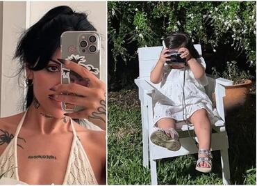 Inti ya es fan de su mamá Cazzu; la argentina comparte divino momento con su hija