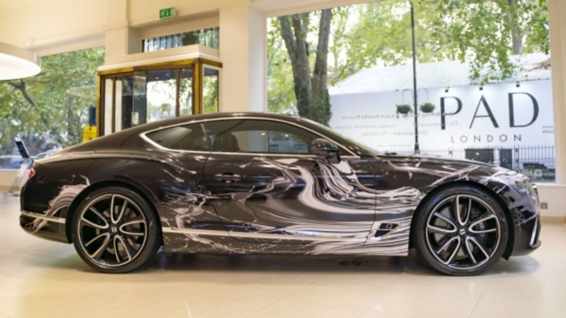 Bentley Continental GT estrena diseño con movimiento