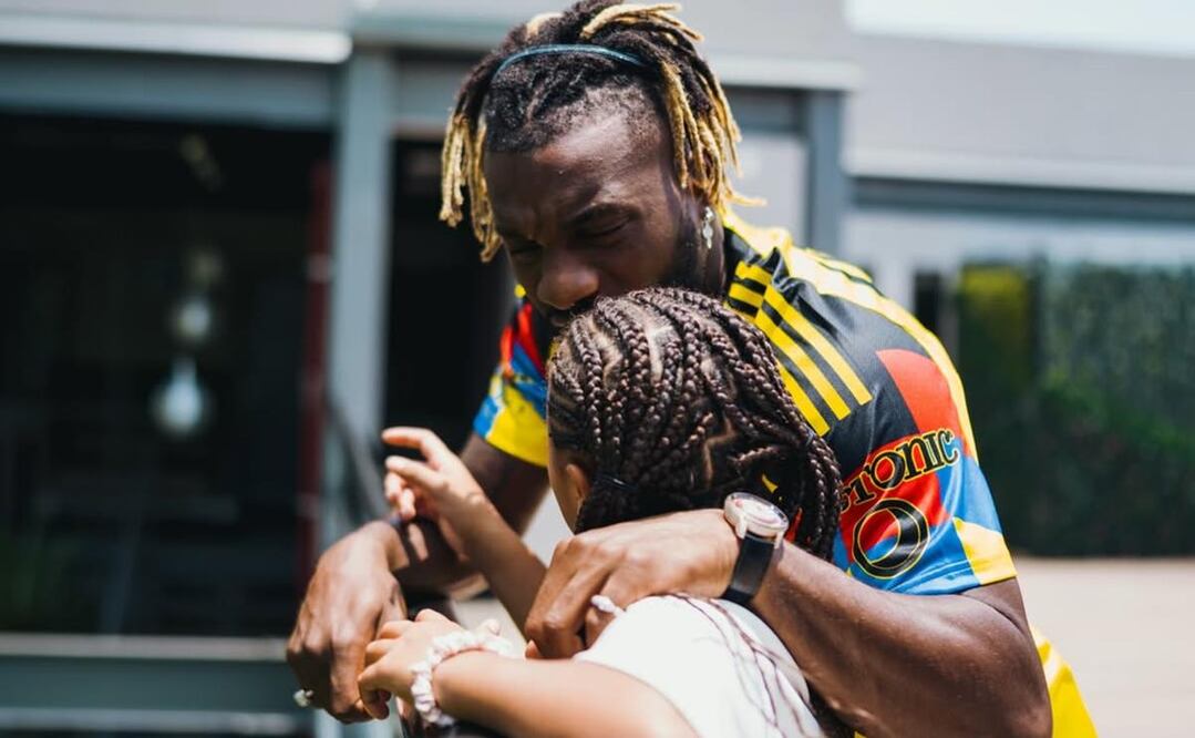 Allan-Saint Maximin denuncia racismo contra sus hijos / Foto: @st_maximin en Instagram