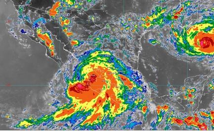 Centro de "Nora" toca tierra en Tomatlán, Jalisco
