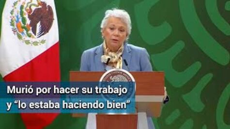 Juez Uriel Villegas murió por hacer su trabajo: Sánchez Cordero