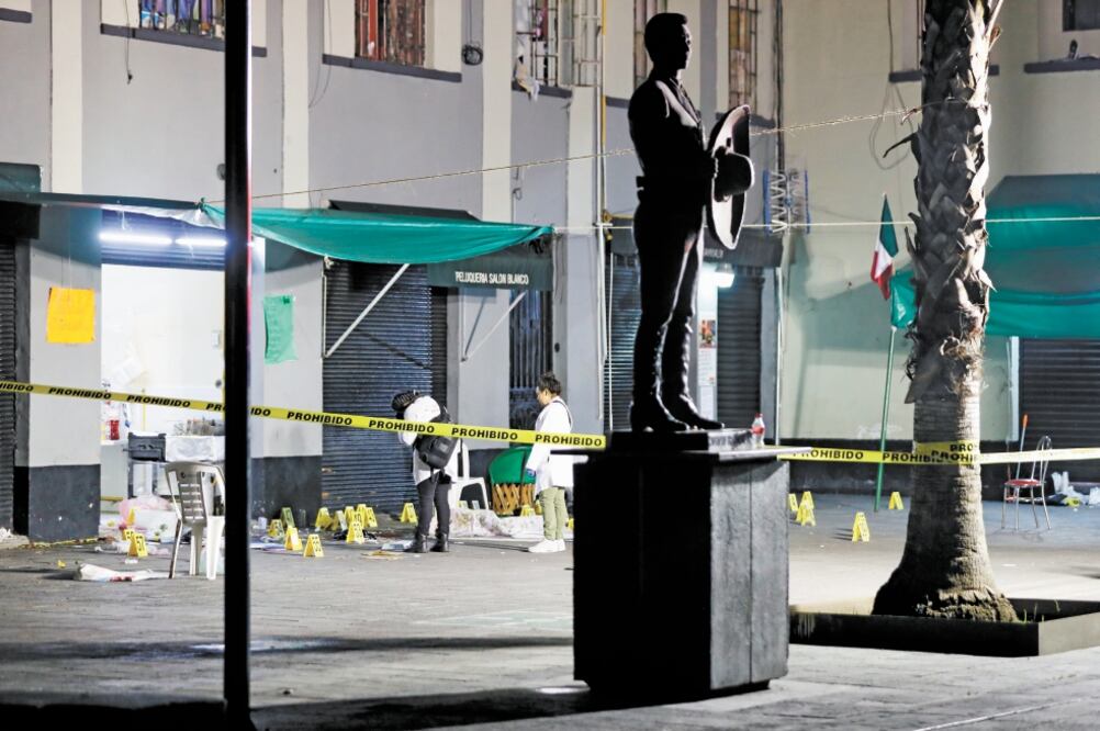 Según investigaciones de la procuraduría capitalina, el negocio donde ocurrió el crimen es uno de los puntos de distribución y almacenamiento de drogas del grupo Anti-Unión . (VALENTE ROSAS. EL UNIVERSAL)