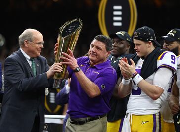 LSU gana título de la NCAA