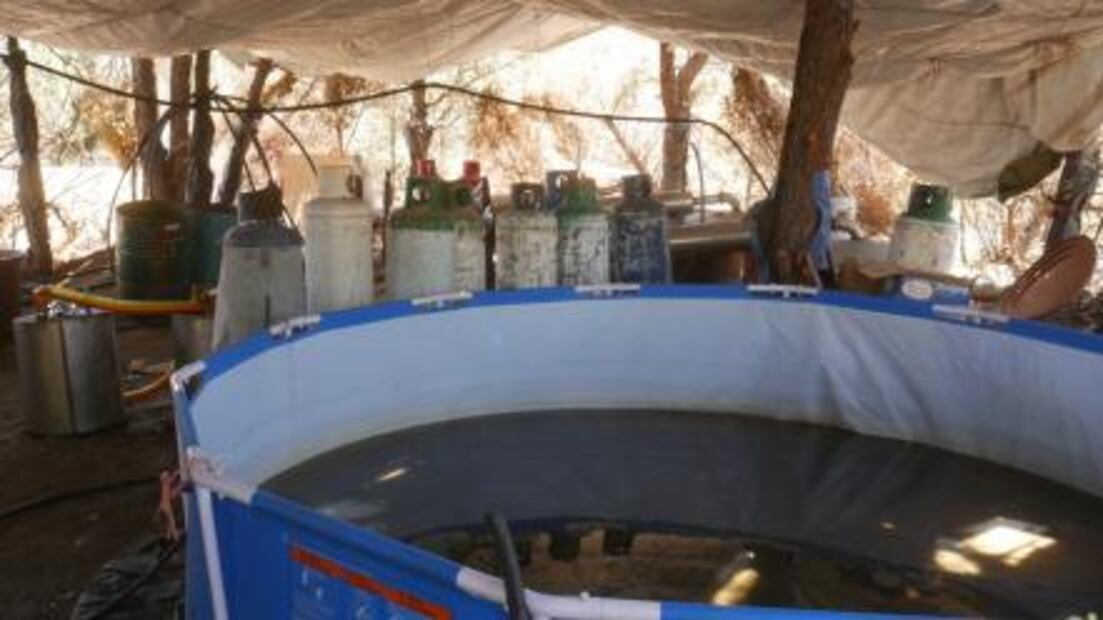 Narcolaboratorios, cocinan 200 kg de crystal a un paso de EU