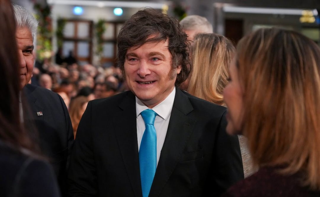 El presidente de Argentina, Javier Milei. Foto: AFP