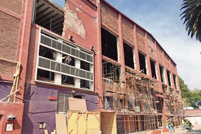 Foros dañados por sismo, listos en enero