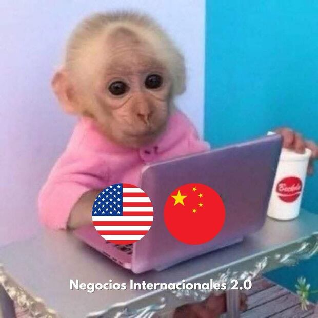 Memes aranceles EU y China. Foto: Redes sociales