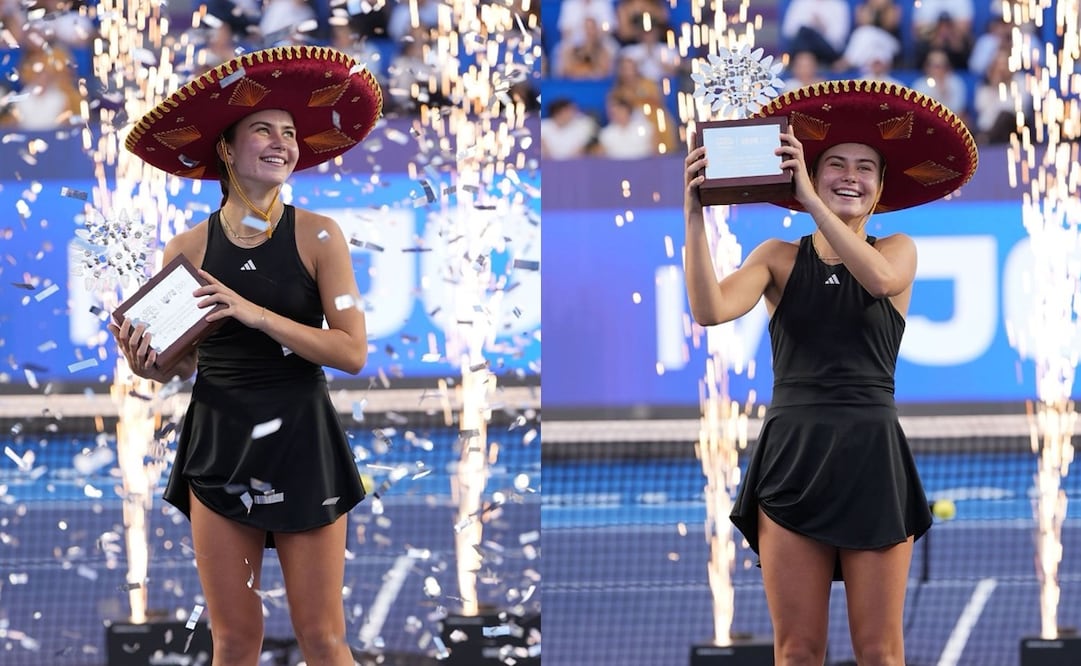 La estadounidense de 17 años conquistó a la afición mexicana en el Guadalajara Open 2025 | FOTO: Guadalajara Open