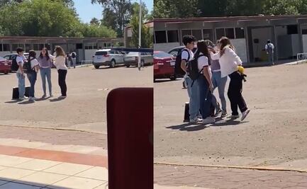 Detienen a mujer por golpear a alumna de CBTIS en Durango