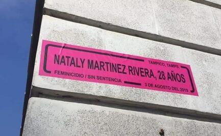 Colocan en calles de Tamaulipas nombres de víctimas de feminicidios 