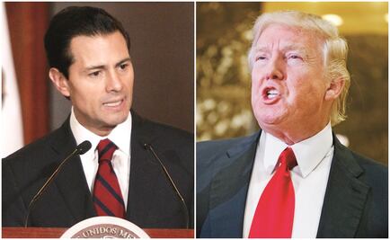 Distienden Peña Nieto y Trump crisis diplomática