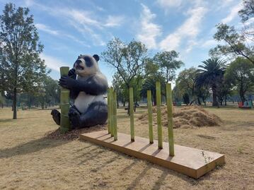 Este parque de la CDMX tiene esculturas gigantes de animales