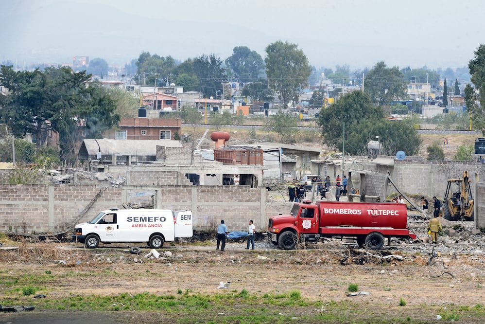 El estruendo se escuchó a varios kilómetros a la redonda, afirmaron vecinos. (Foto: Especial)