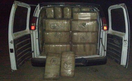 Decomisan 1.4 toneladas de marihuana y 24.7 kilos de cristal en Sonora
