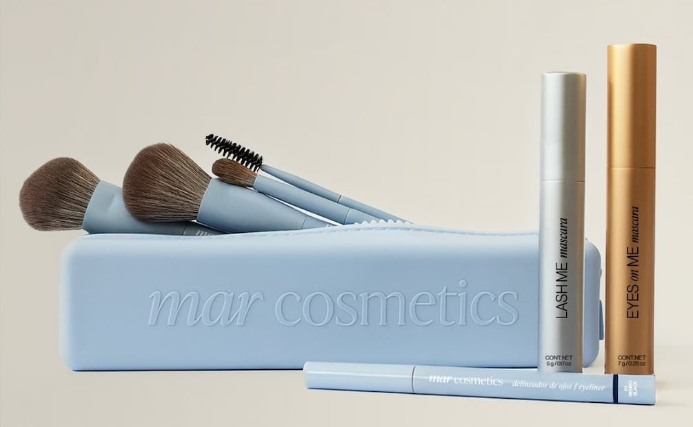 Mariana Rodríguez presenta un nuevo lanzamiento en su marca, inspirado en el mar. Foto: Instagram @marcosmeticsco