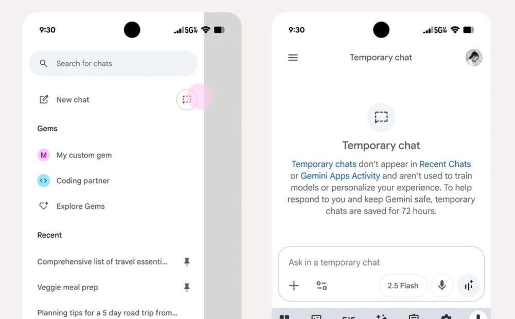 Gemini recordará tus gustos y cuidará mejor tu privacidad. Imagen: Google